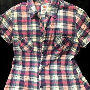 Dickies Short Sleeve Flannel